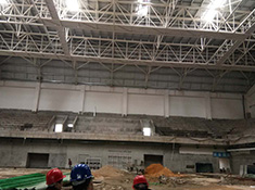 三三一文体中心现场隔音工程